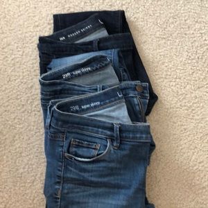 LOFT Skinny Jeans (3 pairs)